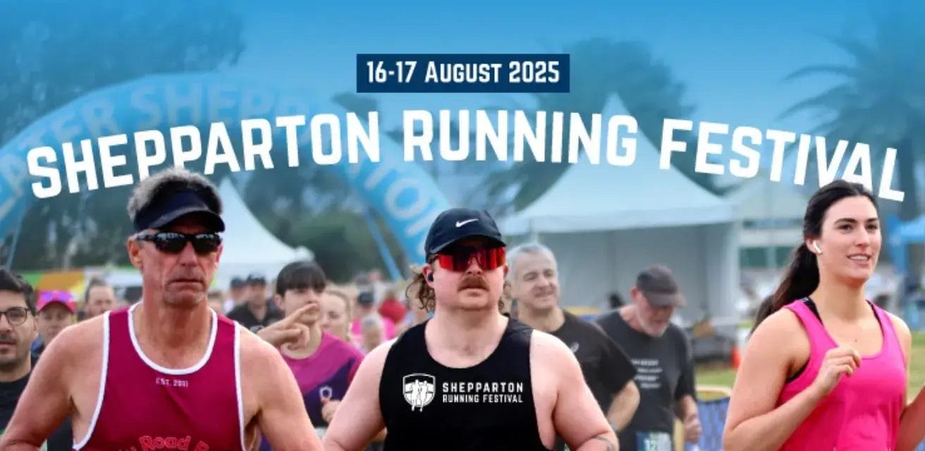 Shepparton Running Festival Hero Banner